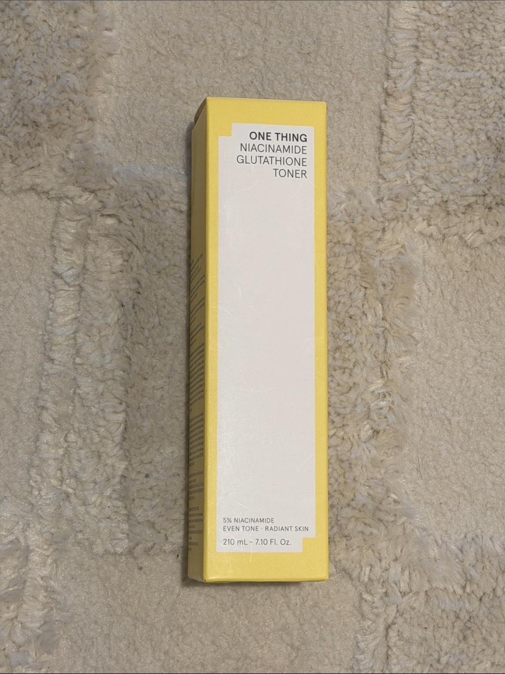 Niacinamide Glutathione Toner — Yellow Brightening Toner